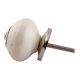 Cream Round Tiny Flower Ceramic Dresser Knobs Online